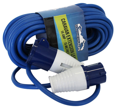 Southern Alps Caravan Extension Lead 25 metres