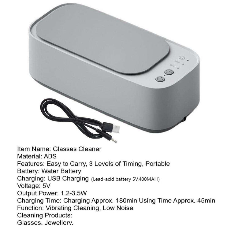 Rechargeable Ultrasonic Cleaner for Jewelry and Coins