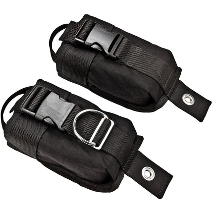 XL Weight Pockets with Plastic Buckles & Bolts – Holds up to 12kg