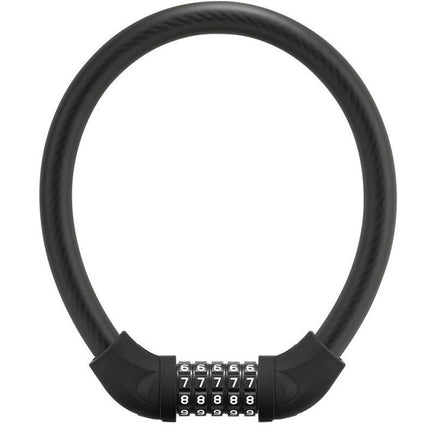 5 Digit  Steel Cable Ring Bike Lock