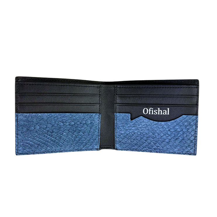 Fish Leather Bifold Wallet