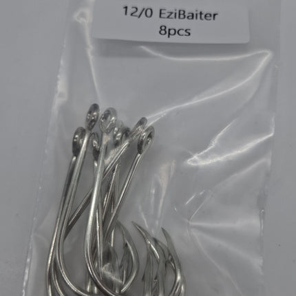 Ez Baiter Circle Hooks 12/0  (Pack of 8)