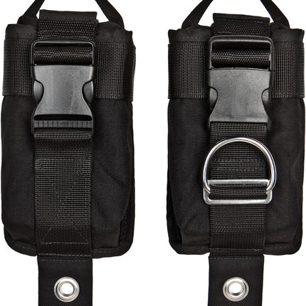 XL Weight Pockets with Plastic Buckles & Bolts – Holds up to 12kg