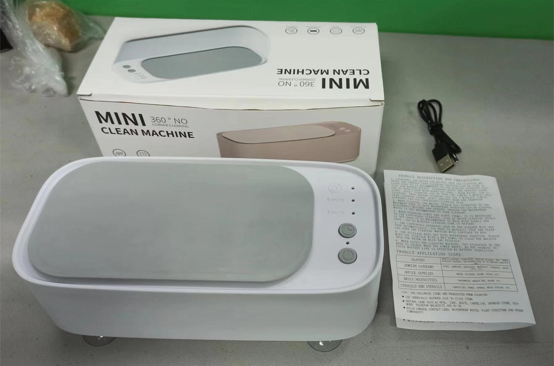 Rechargeable Ultrasonic Cleaner for Jewelry and Coins