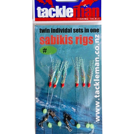 Tackleman Sabiki Rig #10 Hooks – Twin Pack