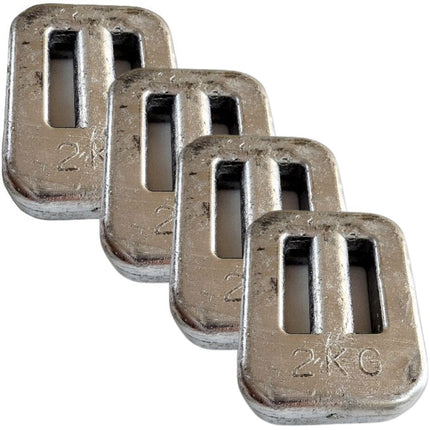 2.0kg Lead Weights Combo