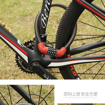 5 Digit  Steel Cable Ring Bike Lock