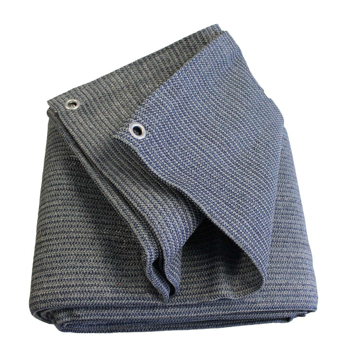 Large Floor Mat - Blue and Grey  2.5m x 6m - Southern Alps