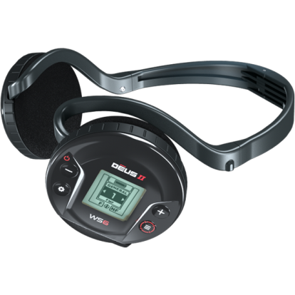 XP Deus II Detector - 22cm FMF Coil (9"), RC & WS6 Headphones