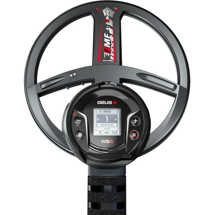 XP Deus II WS6 Master Detector - 22cm FMF Coil (9")