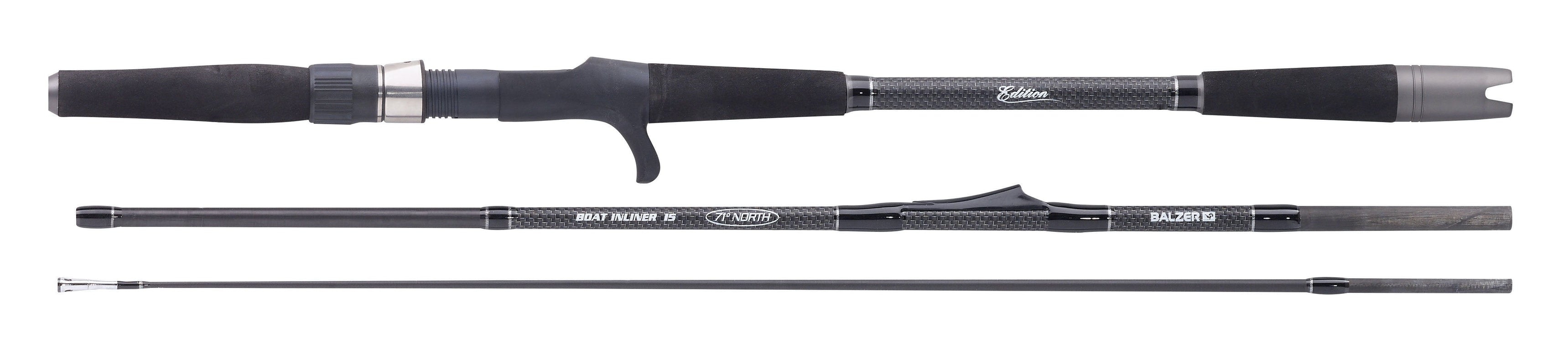 71 Degrees North Boat Inliner/Interliner 15lbs Travel Rod - 1.95m (6.39ft)