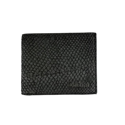 Fish Leather Bifold Wallet