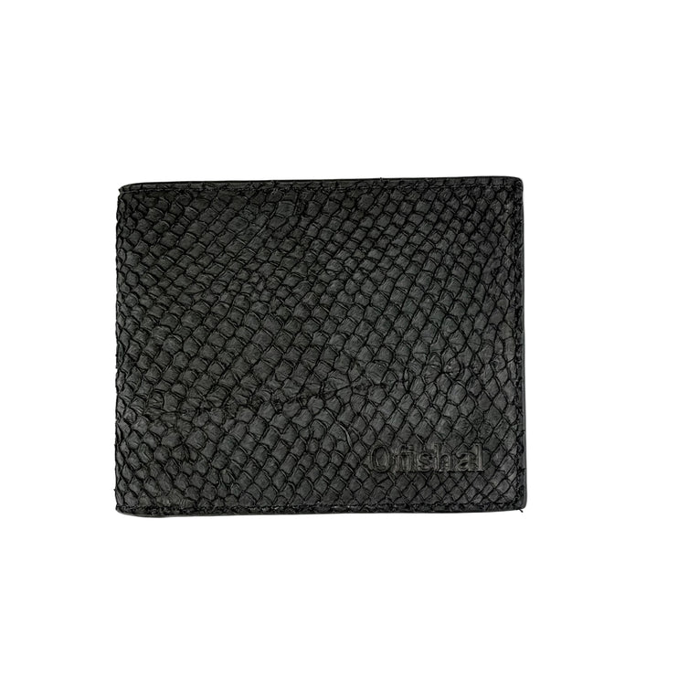 Fish Leather Bifold Wallet
