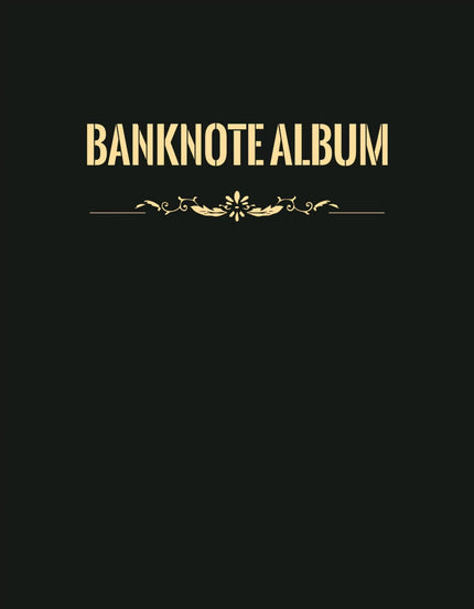 Banknote Display Album – 3 Notes per Page