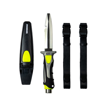 Immersed Abalone Pro Blue Blunt Tip Knife