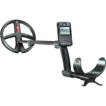XP Deus II Detector - 22cm FMF Coil (9"), RC & WS6 Headphones