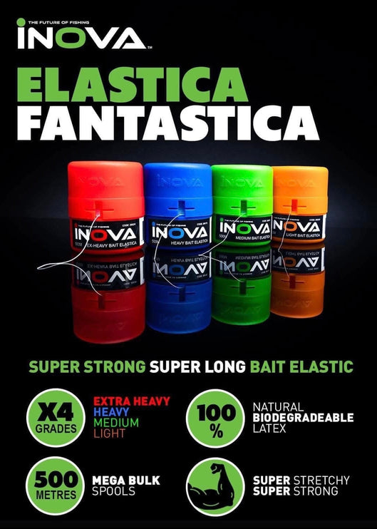 INOVA Bait Elastica 500m Mega Spool – Premium Bait Elastic NZ for Surfcasting