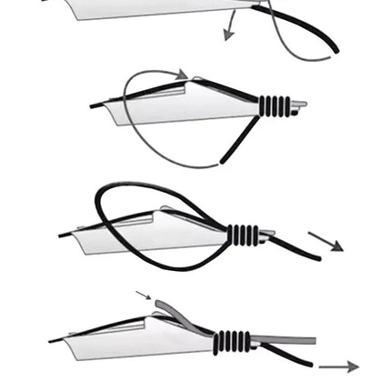 Stainless Steel Fast Hook and Knot Assistant