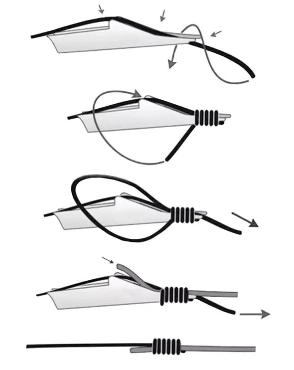 Stainless Steel Fast Hook and Knot Assistant