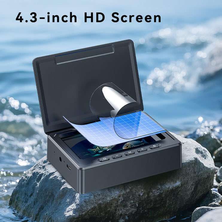 4.3” HD Fish Finder Endoscope Camera – IP67 Waterproof Underwater Monitor