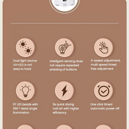 150W High Power Nail Lamp