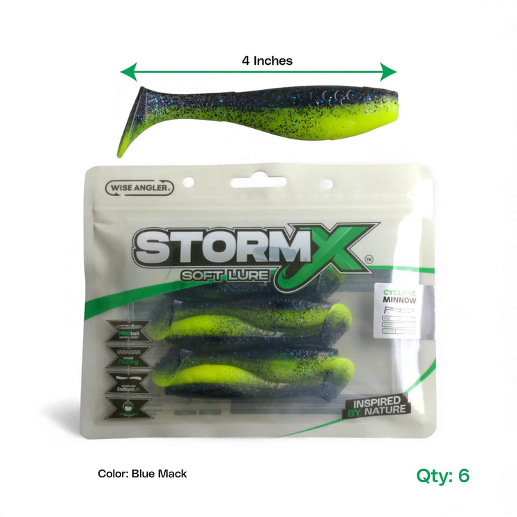StormX™ Cyclone Minnow 4" Soft Lure