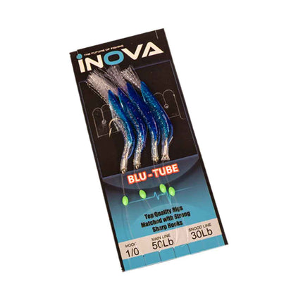 INOVA Bait Flasher Rig – Blu Tube 1/0 Hook | Live Bait Rig NZ