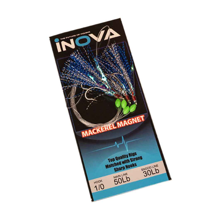 INOVA Bait Flasher Rig – Mackerel Magnet 1/0 Hook | Live Bait Rig NZ