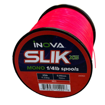 INOVA SLIK Red XS Monofilament Fishing Line