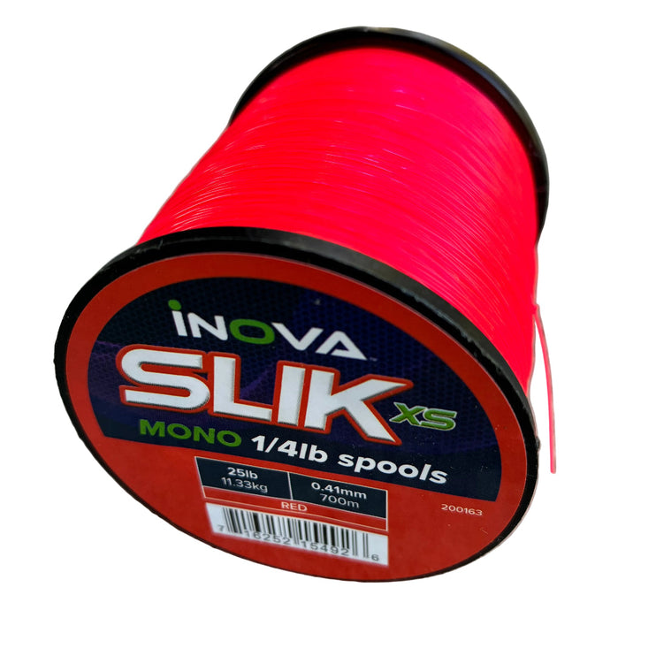 INOVA SLIK Red XS Monofilament Fishing Line
