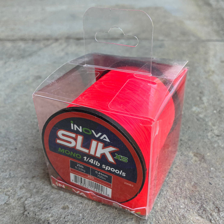 INOVA SLIK Red XS Monofilament Fishing Line