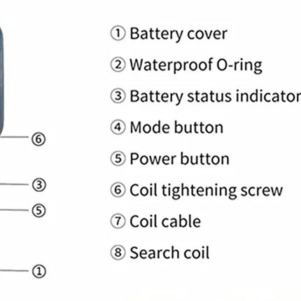 Underwater Dive Scuba Metal Detector
