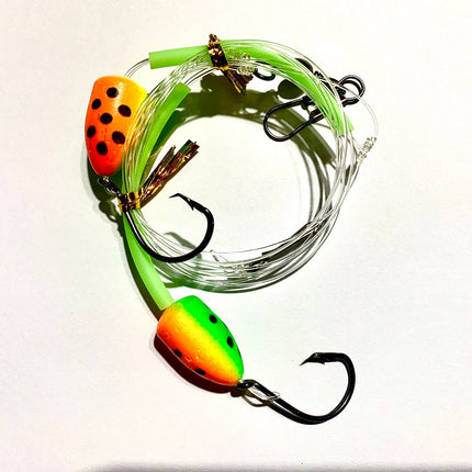 Surf Bullet Ledger Rig 4/0 | Heavy-Duty Surf Fishing Rig