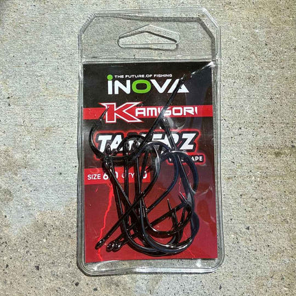 Inova Kamisori Tamerz Wide Gape Fishing Hook – Premium Japanese Steel, Razor Sharp, Extra Strong