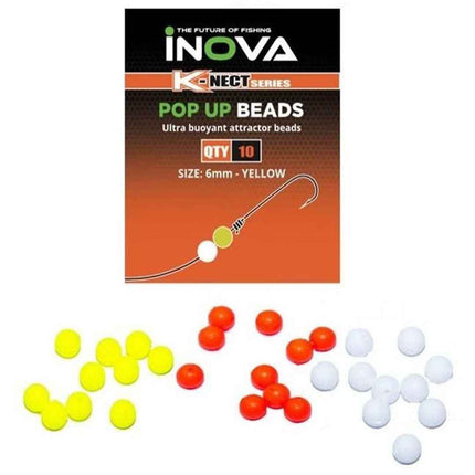 INOVA Pop Up Beads – Floating Surfcasting Beads NZ