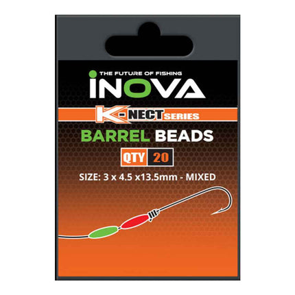 INOVA Barrel Beads – Fishing Terminal Beads NZ