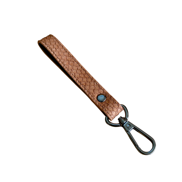 Fish Leather Key Fob