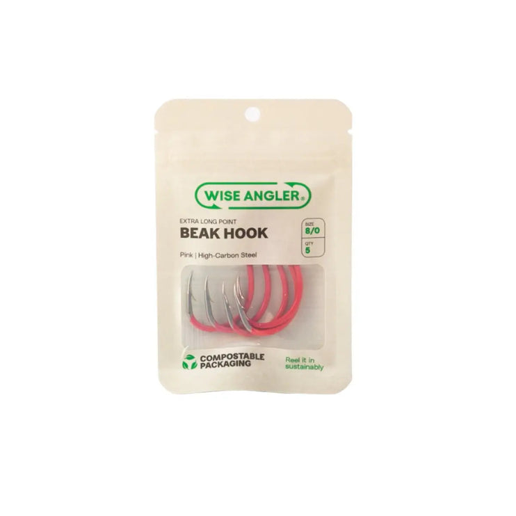 Beak Hook - Extra Long Point / Pink