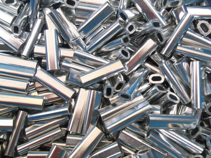 Alloy Crimp Size B 3.1MM pack of 100