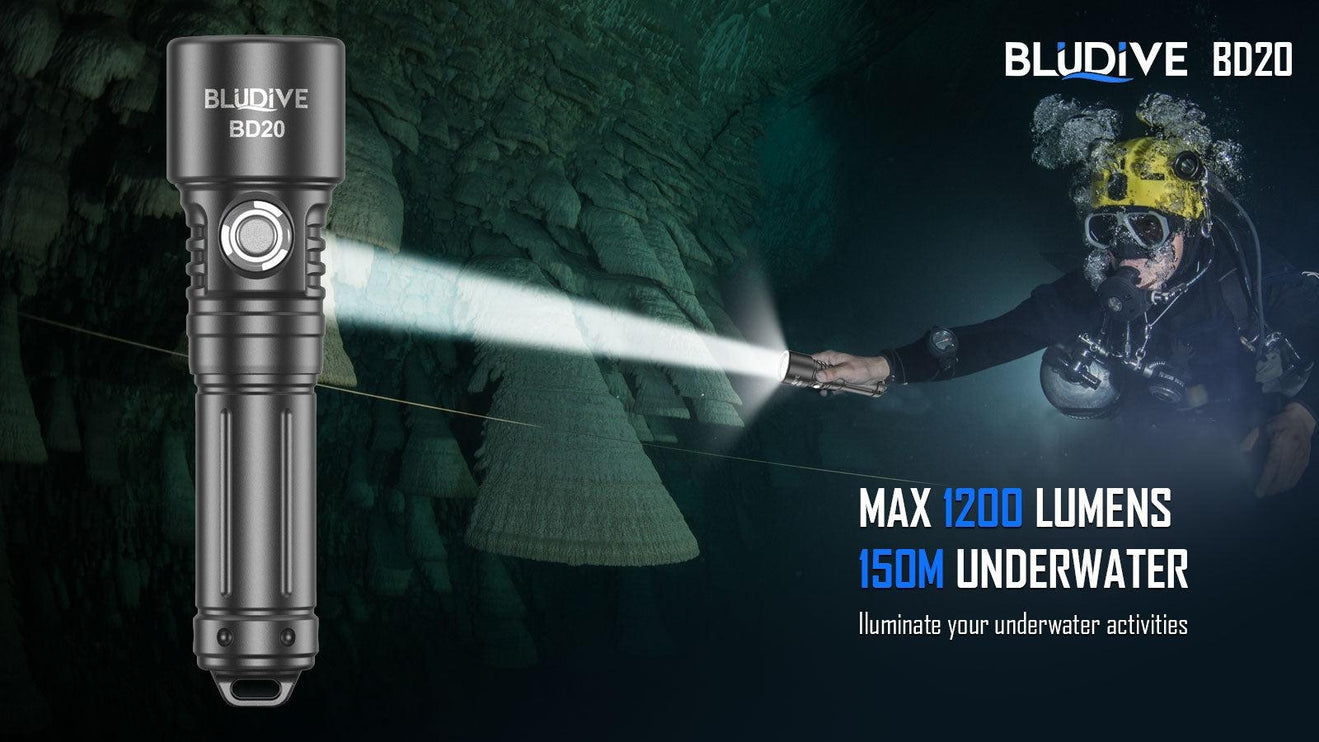 Aerospace 6061 Diving Flashlight – BD20