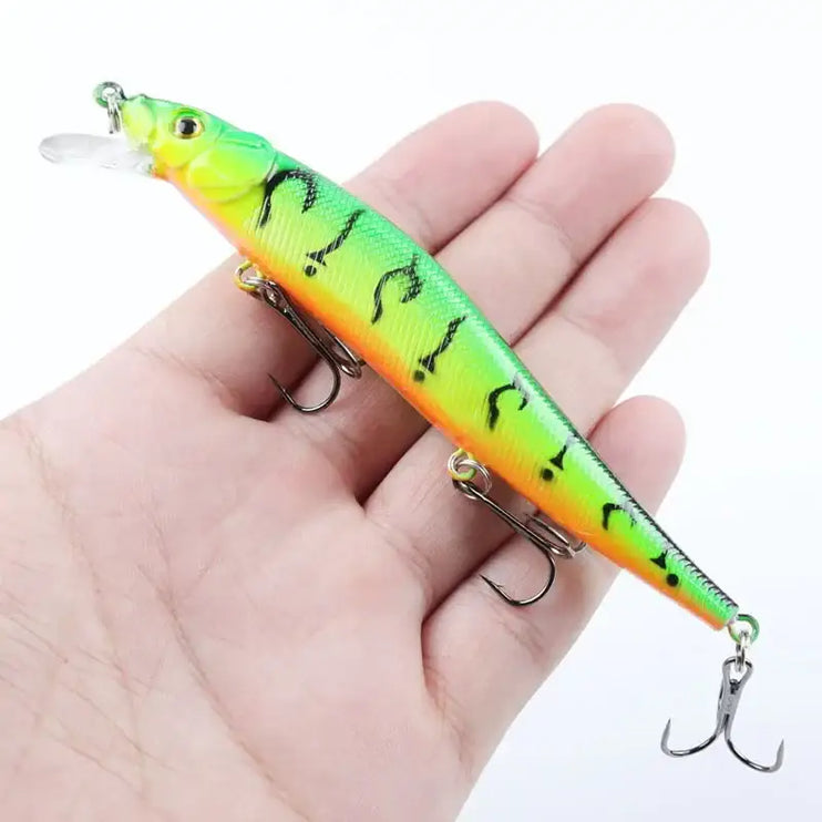 Bionic Hard Fishing Lure with 3D Eyes (11.5cm/14g) – 5/10pcs