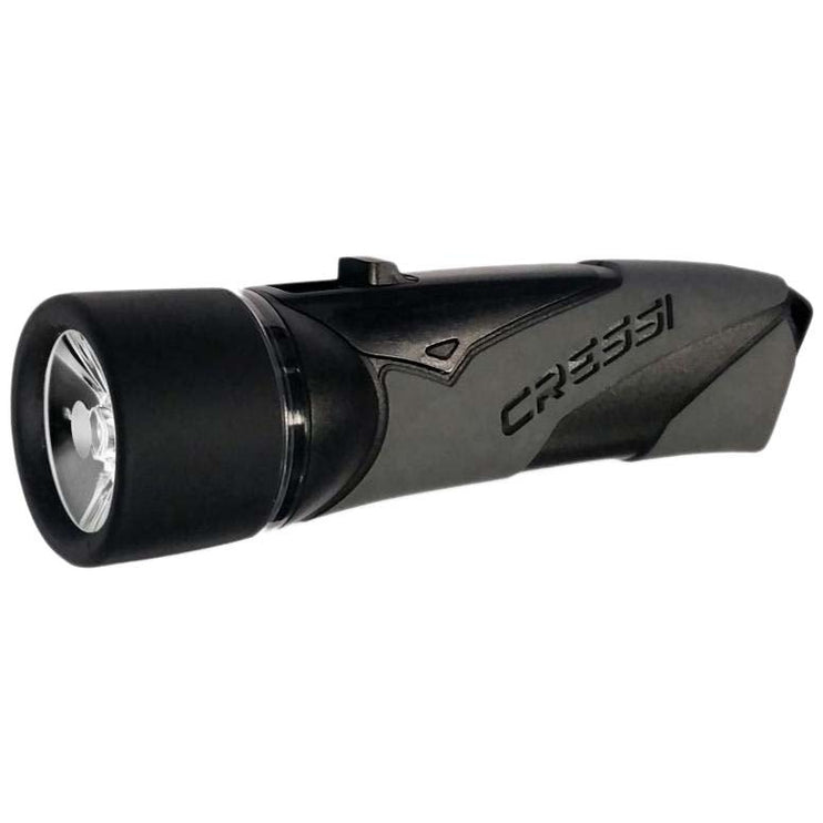 Cressi Lumia+ Ultra LED Dive Torch Black Silver 300lm