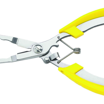 Curved Precision Pliers with Cutter