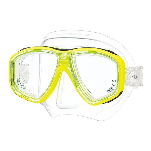TUSA Freedom Ceos (M-212) diving mask including prescription lenses