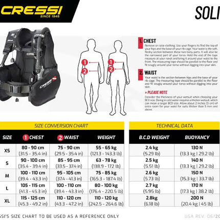 Cressi Start Bcd - Size Medium