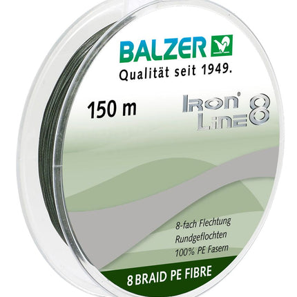 Braided Line - Iron Line 8 Green 150m