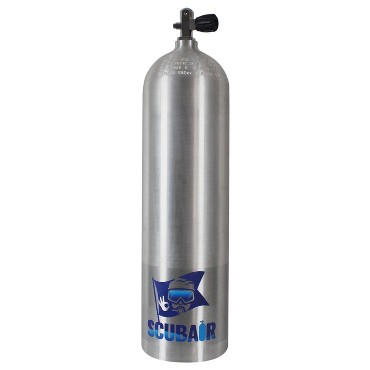 Scubair S80xv - 80cf SCUBA Diving Tank with combo valve - 207 Bar