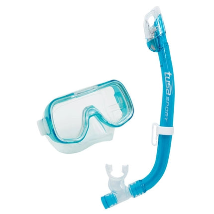 TUSA Sport Premiun Mini Kleio Dry Youth Mask and Snorkel Set