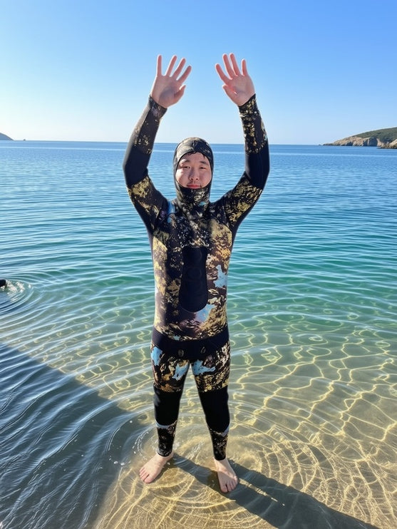 OrcaDivers Stalker 5mm Open Cell Spearfishing Wetsuit