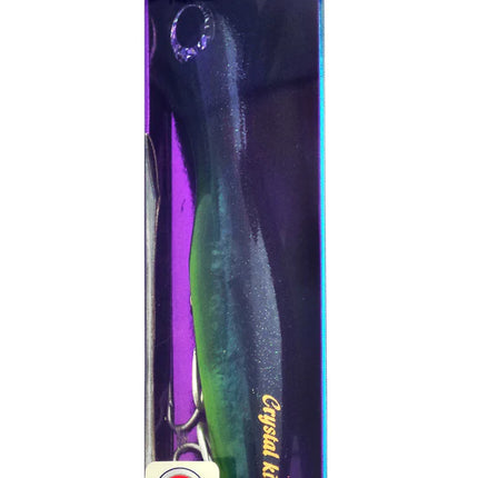 Pro Hunter Crystal Killer - Popper Green  - Great for Kingfish